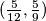 (\frac{5}{12},\frac{5}{9})