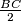 \frac{BC}{2}