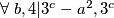 \forall \; b,4|3^c-a^2, 3^c