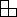 \setlength{\unitlength}{5pt}
\begin{picture}(2, 2)
\put(0, 0){\line(1, 0){2}}
\put(0, 0){\line(0, 1){2}}
\put(1, 0){\line(0, 1){2}}
\put(0, 1){\line(1, 0){2}}
\put(2, 0){\line(0, 1){1}}
\put(0, 2){\line(1, 0){1}}
\end{picture}