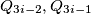 Q_{3i-2},Q_{3i-1}