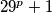 29^p + 1