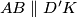 AB \parallel D'K