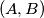 (A,B)